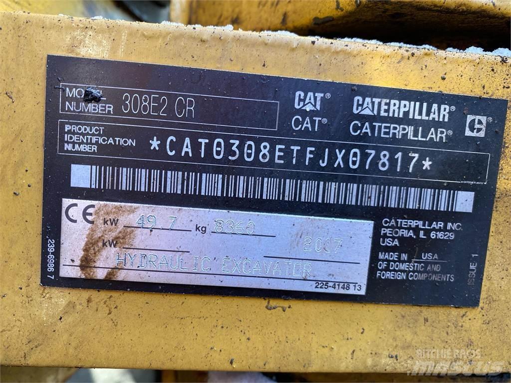 CAT 308E2CR Середні екскаватори 7т. - 12т.
