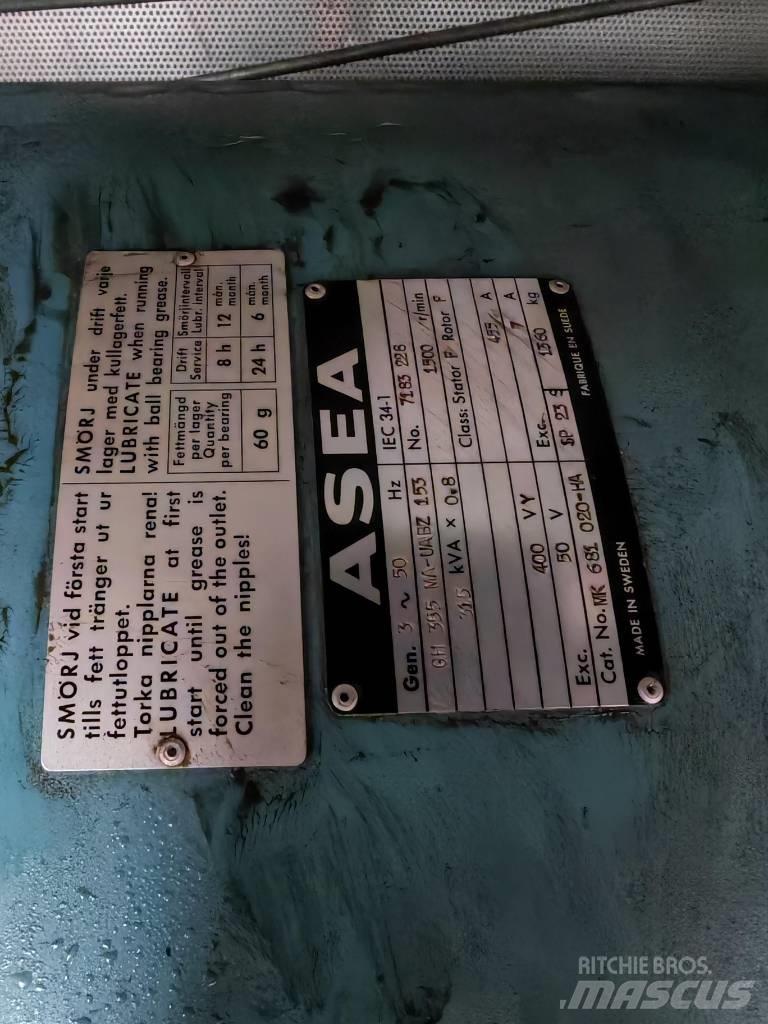Asea 320kVA 295kW Дизельні генератори