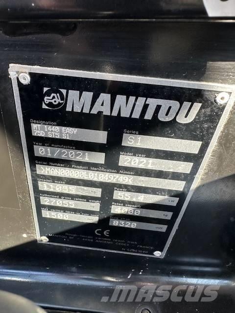 Manitou MT 1440 Телескопічні навантажувачі