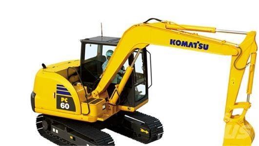 Komatsu PC 60-8 Міні-екскаватори < 7т