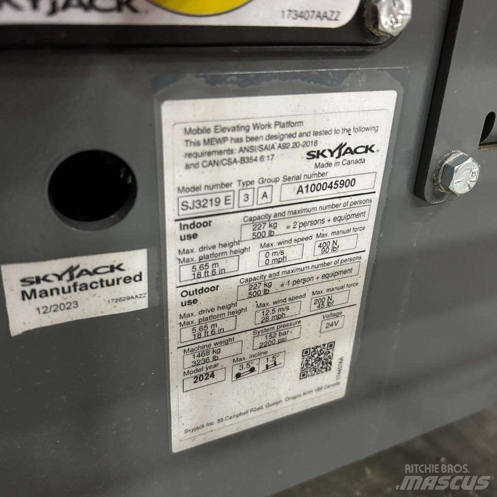 SkyJack SJ 3219 Підйомники-ножиці