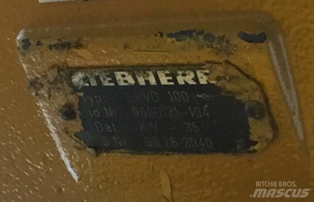 Liebherr LPVD 100 Гідравліка