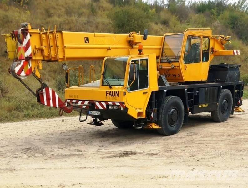 Faun RTF 30-2 автокрани