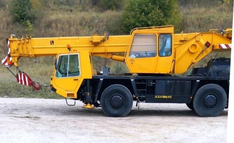 Faun RTF 30-2 автокрани