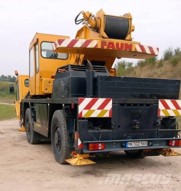 Faun RTF 30-2 автокрани