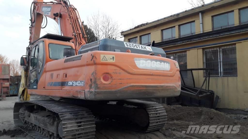 Doosan DX 340 LC Гусеничні екскаватори
