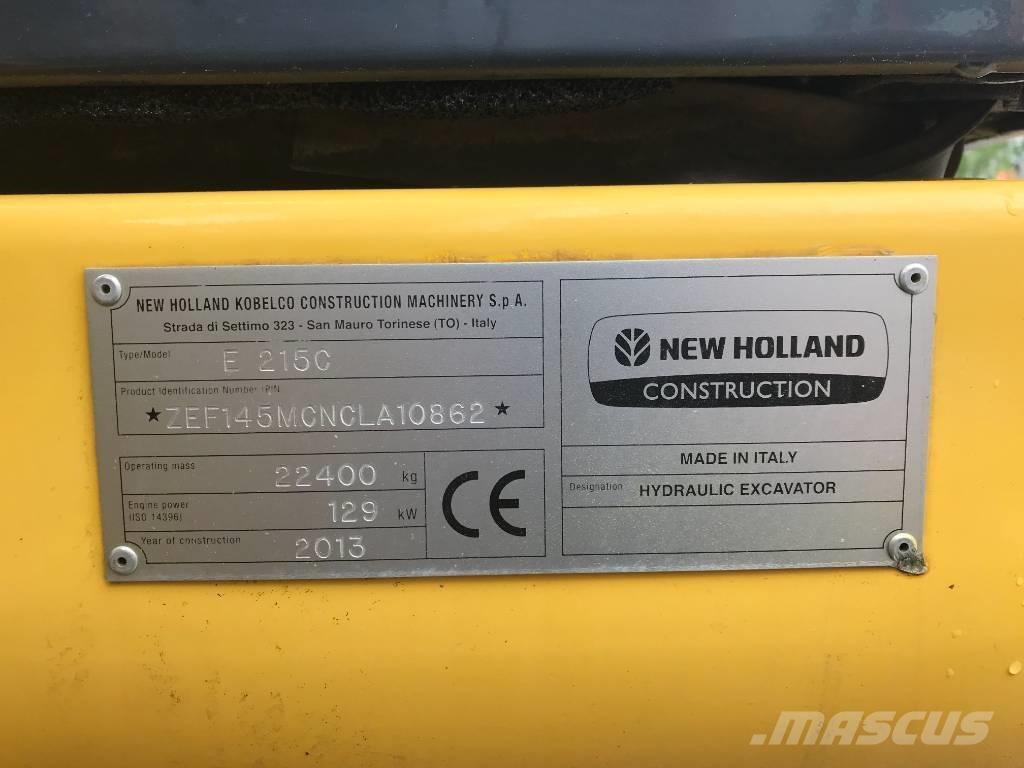 New Holland E 215 C Гусеничні екскаватори