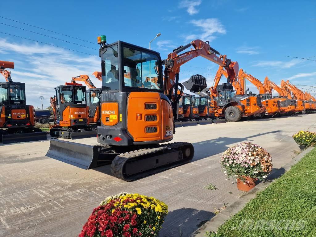 Hitachi ZX 33 U-6 Міні-екскаватори < 7т