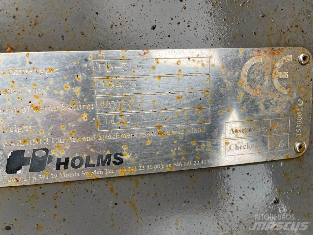 Holms PD 3,6 Снігоочищувальні ножі та плуги