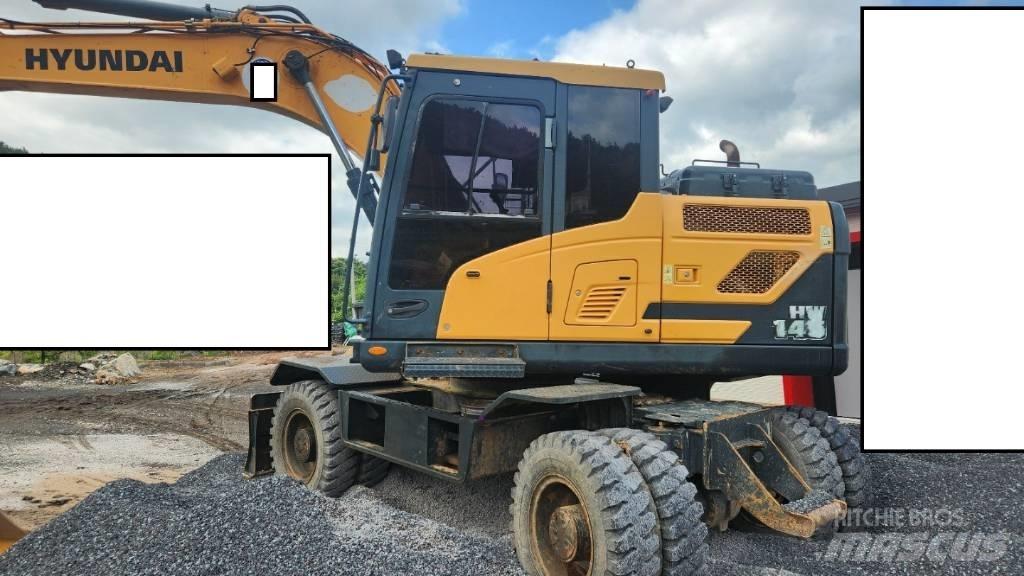 Hyundai HW 145 Колісні екскаватори