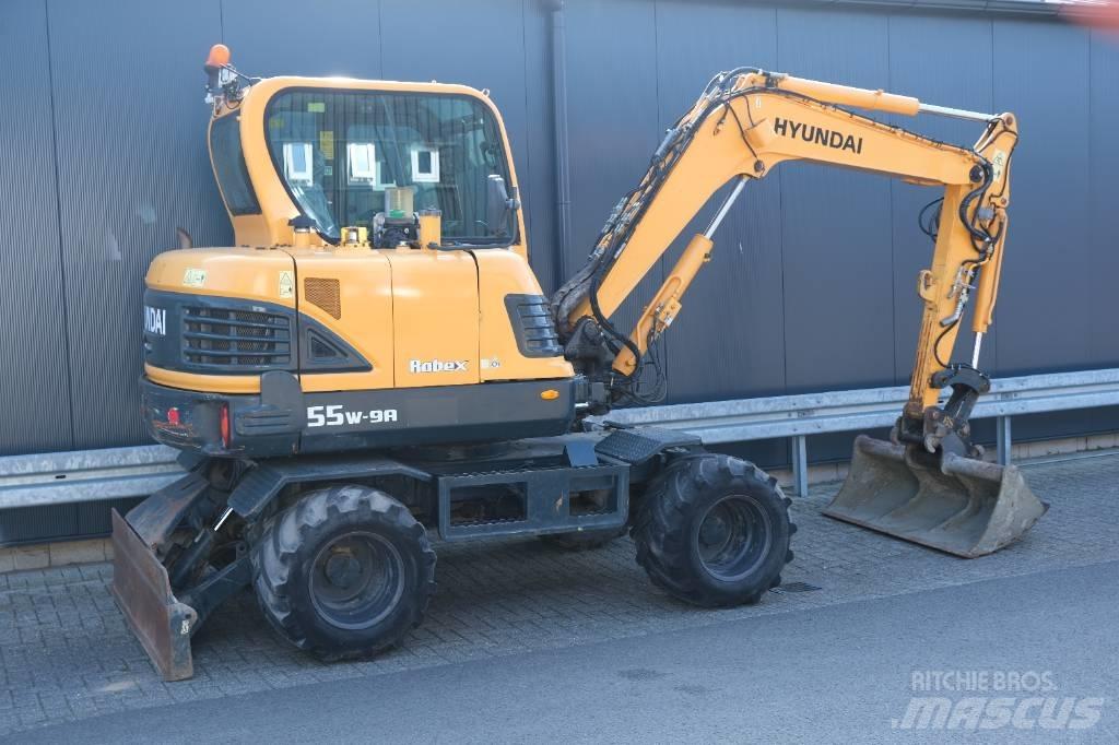  Robex 55W-9A Колісні екскаватори