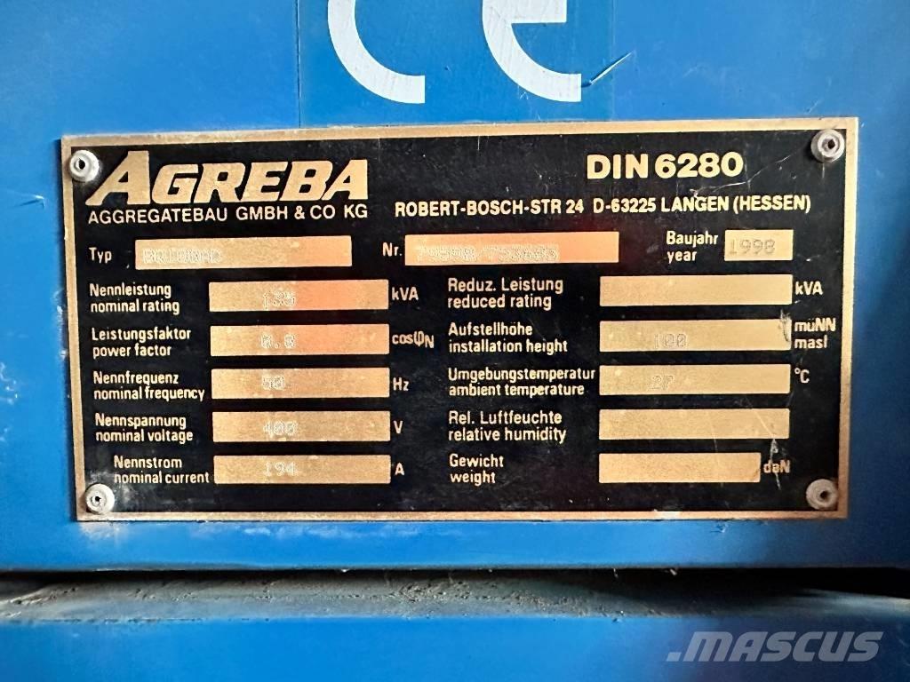 Cummins Agreba Дизельні генератори