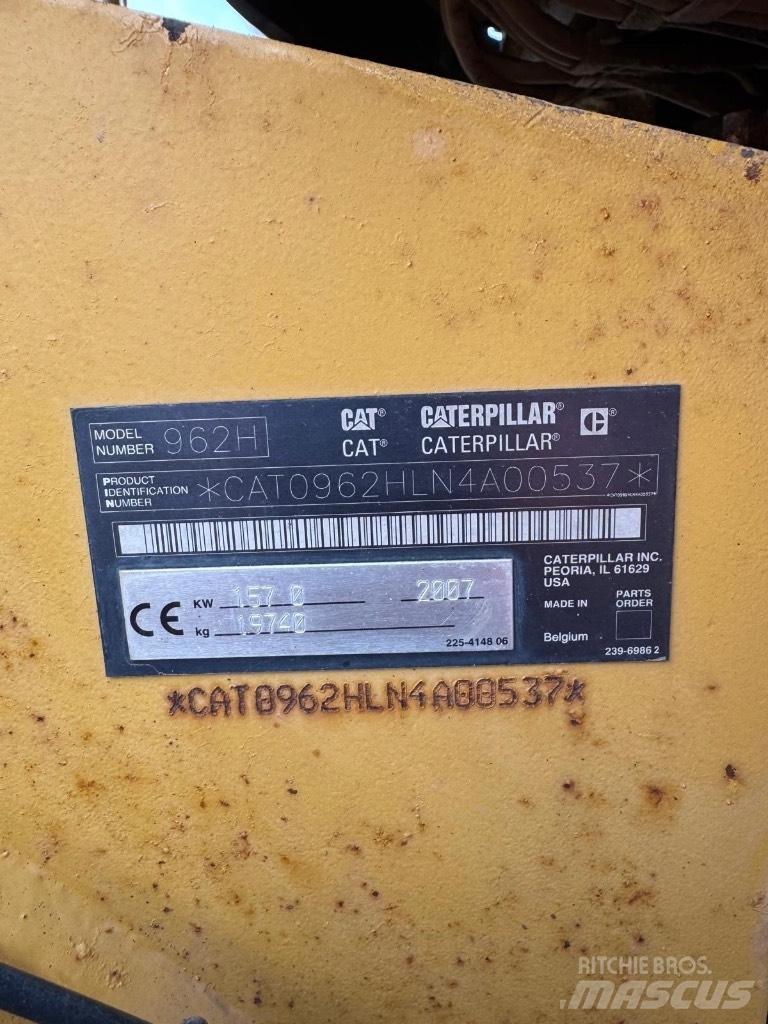 CAT 962 H Фронтальні навантажувачі