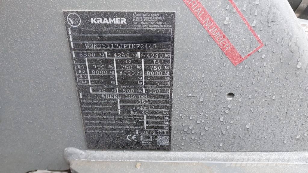 Kramer 8085T Малі навантажувачі