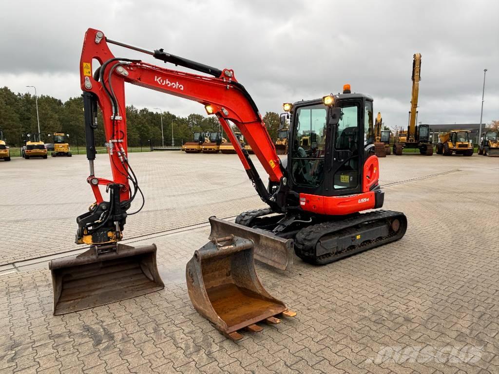 Kubota U55-4 Міні-екскаватори < 7т