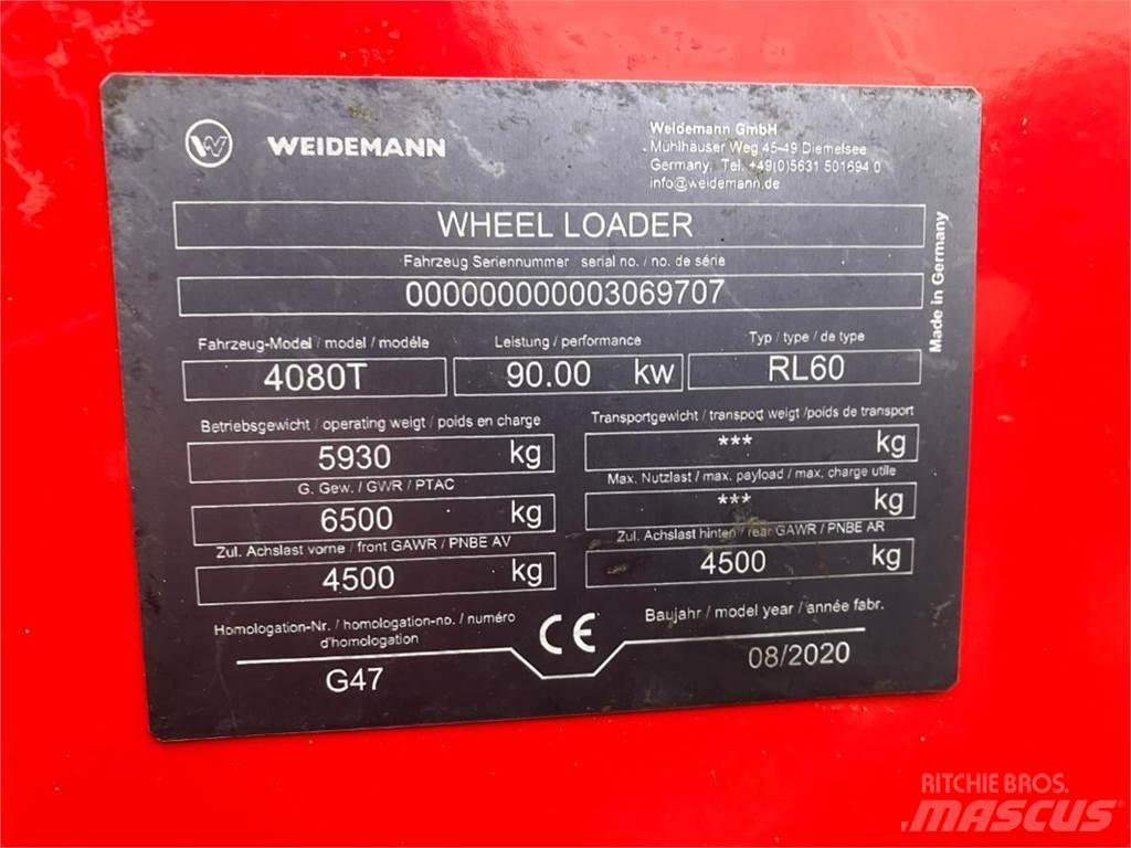 Weidemann 4080 T Телескопічні навантажувачі