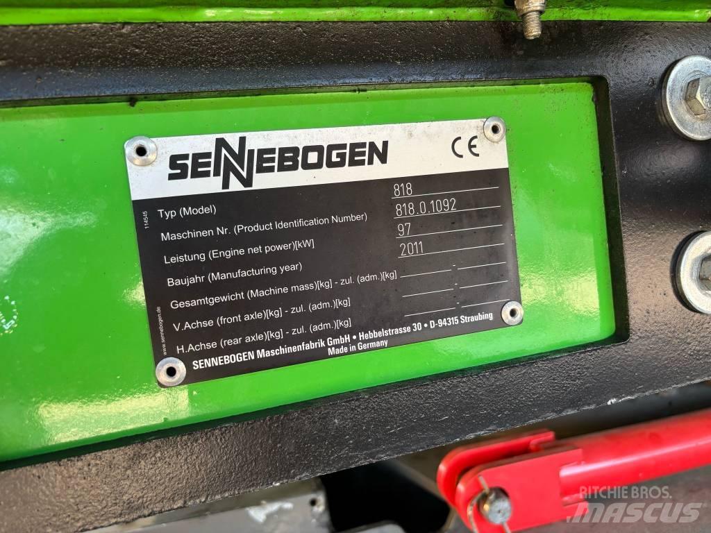 Sennebogen 818 Перевантажувачі металобрухту/промислові навантажувачі