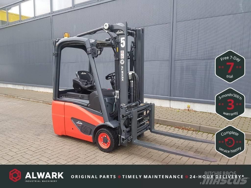 Linde E16C Електронавантажувачі