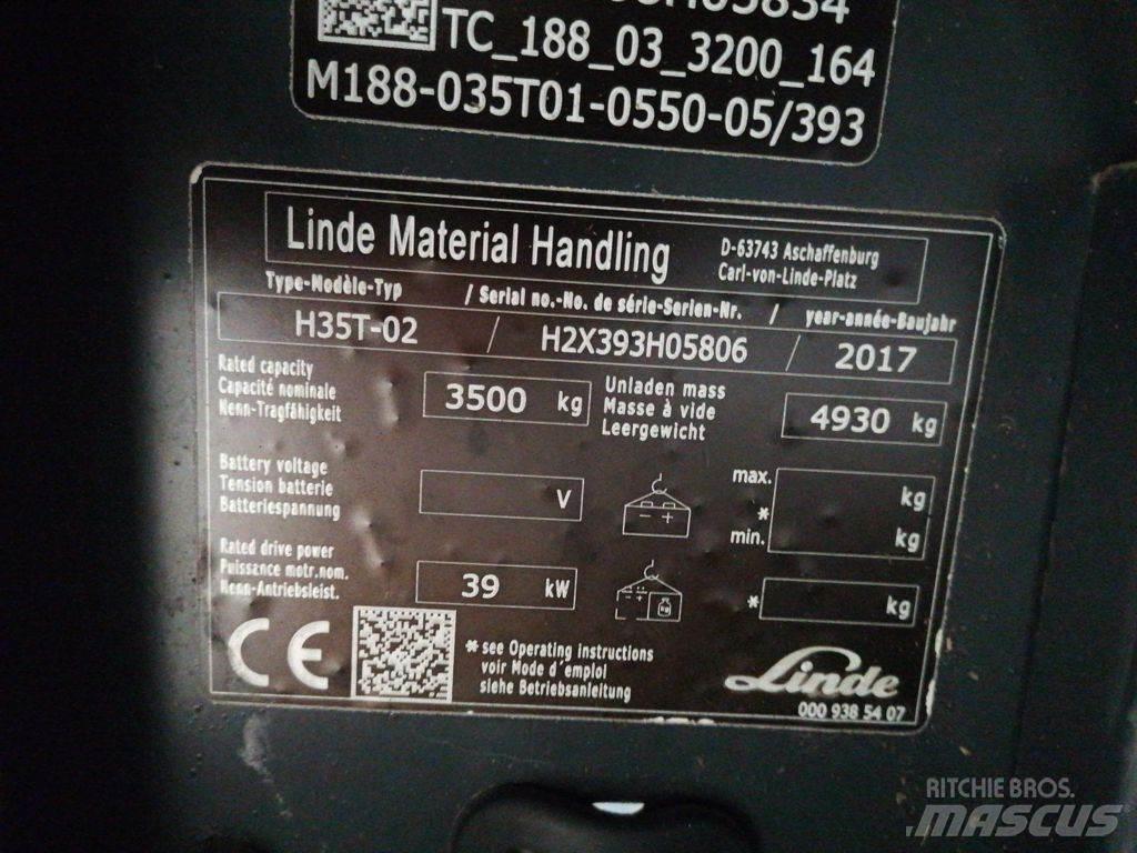 Linde H35T-02 Газові навантажувачі