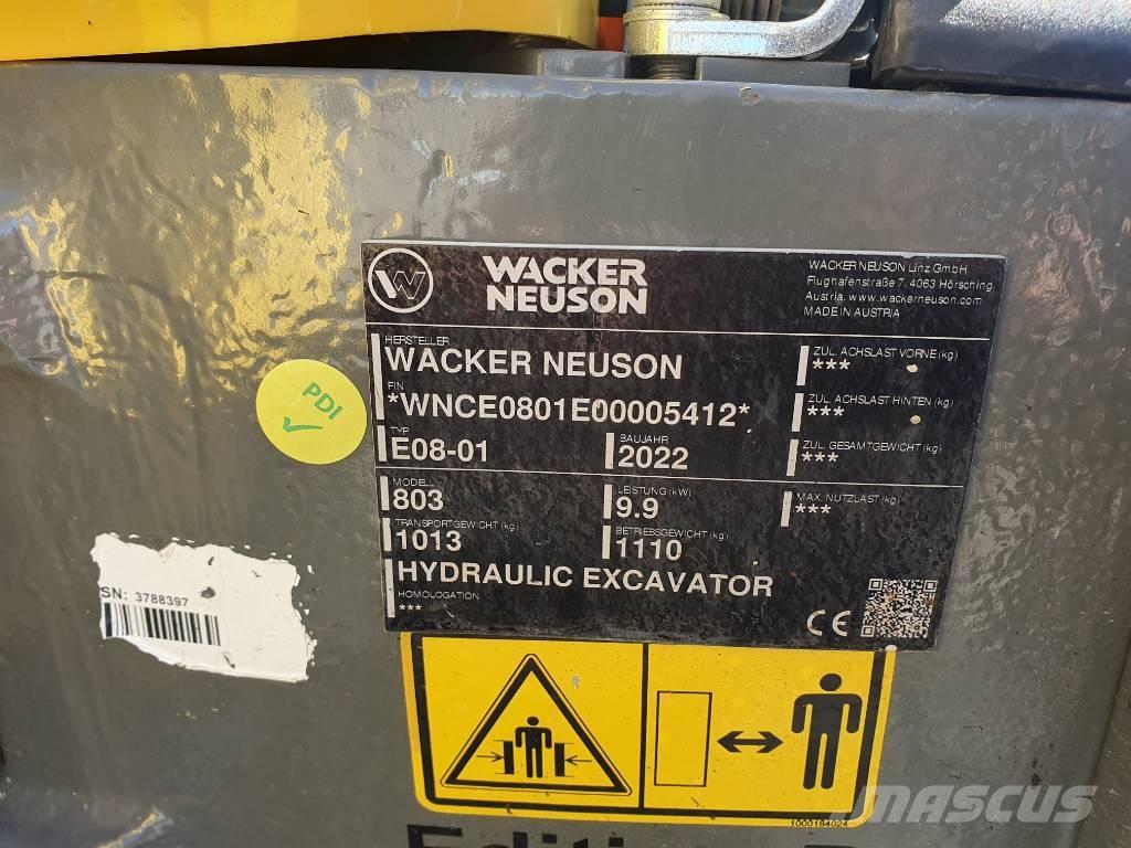 Wacker Neuson 803 Гусеничні екскаватори