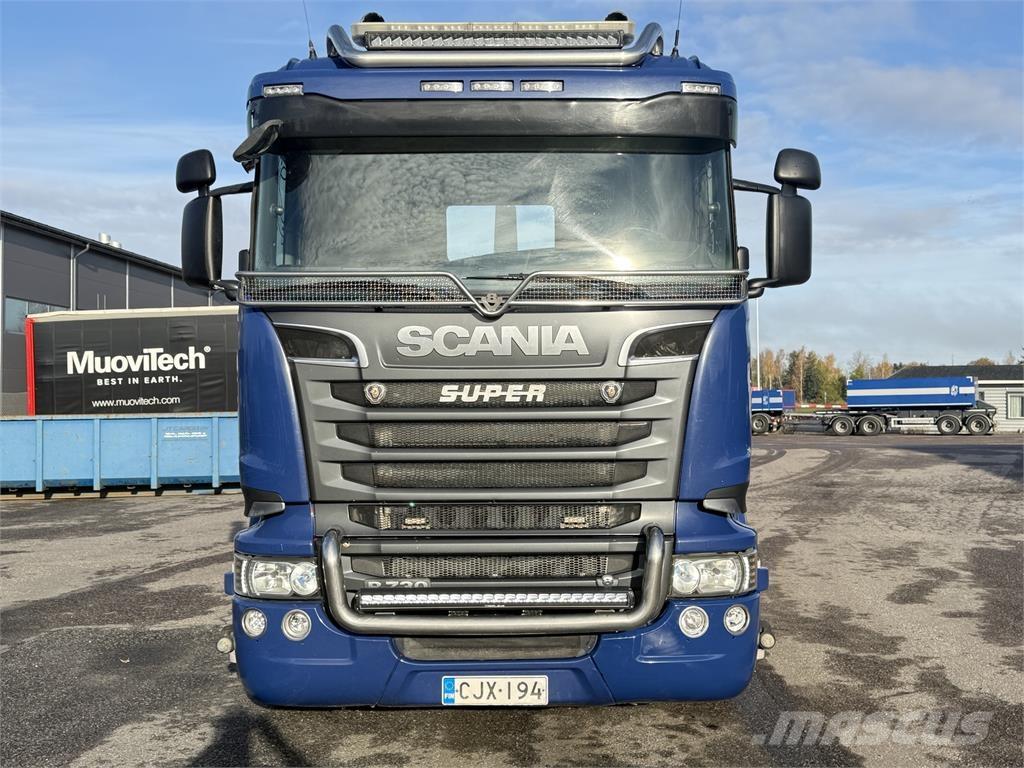 Scania R 730 8X4 Вантажівки з гаковим підйомом