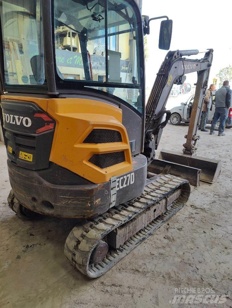Volvo EC 27 D Міні-екскаватори < 7т