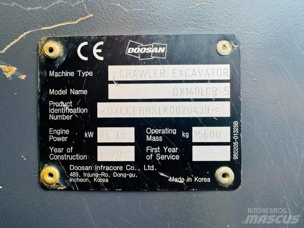 Doosan DX 140 LCR-5 Гусеничні екскаватори
