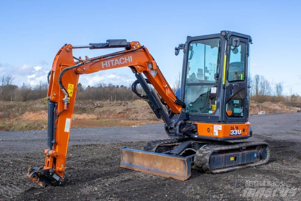 Hitachi ZX33U-6 Міні-екскаватори < 7т