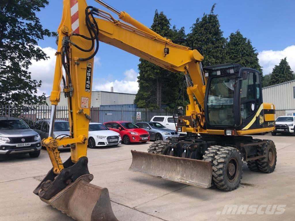 JCB JS145W Колісні екскаватори