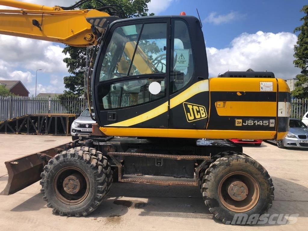JCB JS145W Колісні екскаватори