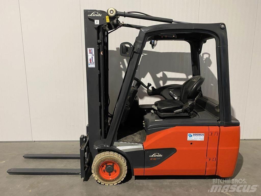 Linde E16L-386 Електронавантажувачі