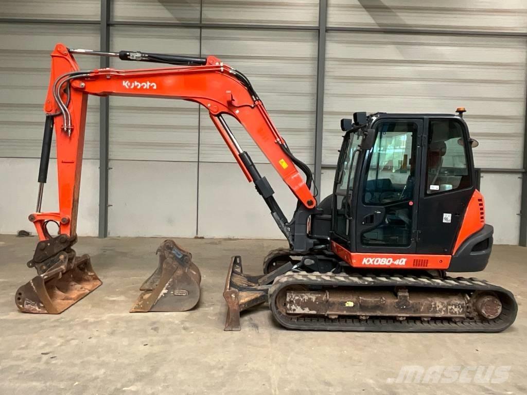 Kubota KX 080-4 A Середні екскаватори 7т. - 12т.