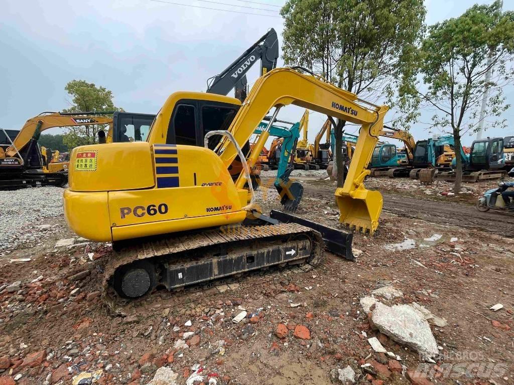 Komatsu PC 60 Міні-екскаватори < 7т