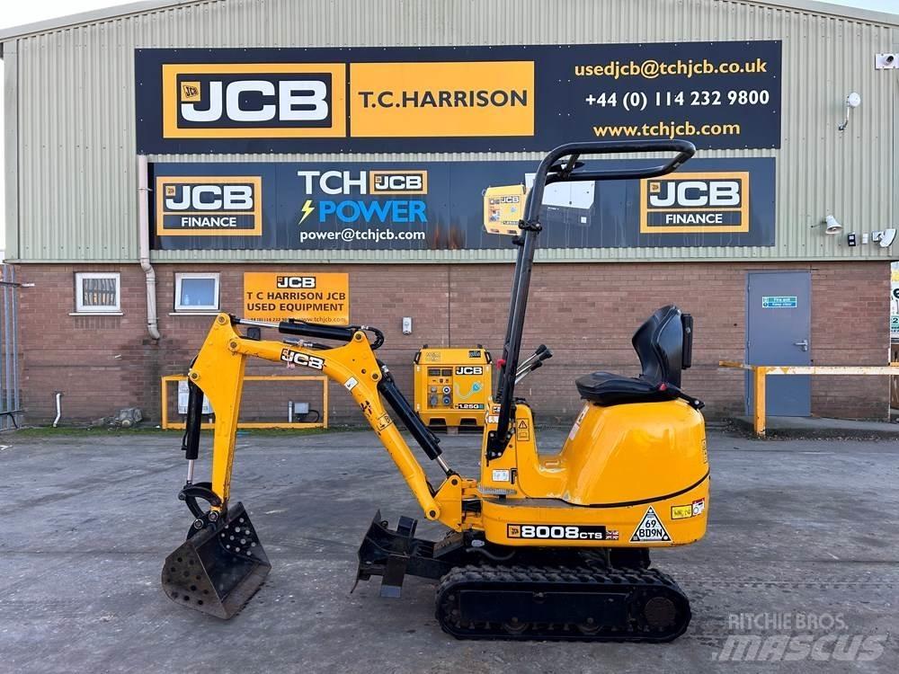JCB 8008 Міні-екскаватори < 7т