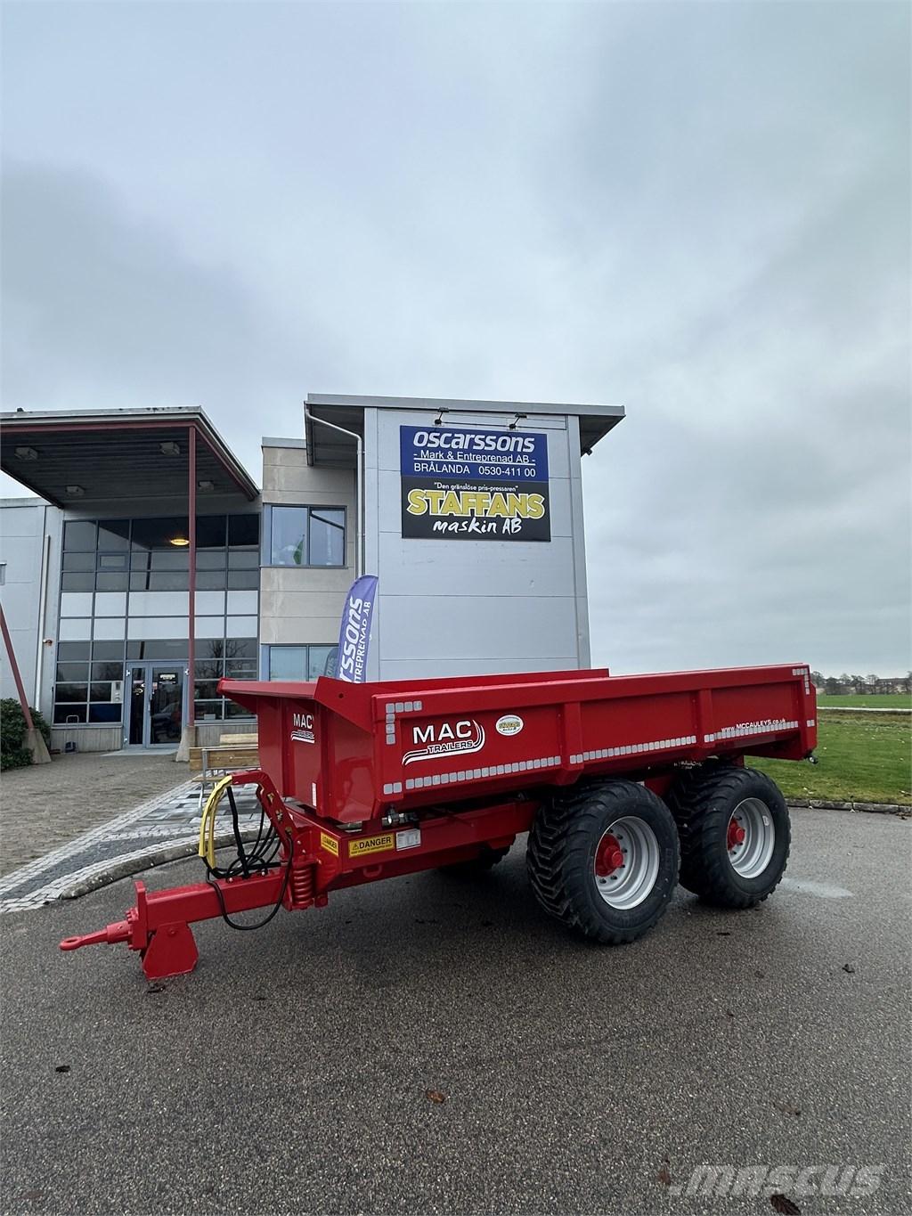 MAC GP12 Самосвальні причепи