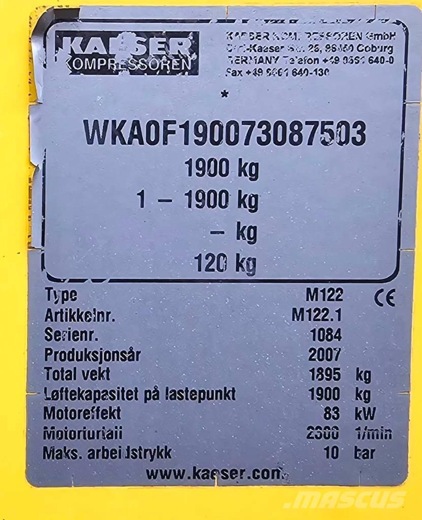 Kaeser M 122 Компресори