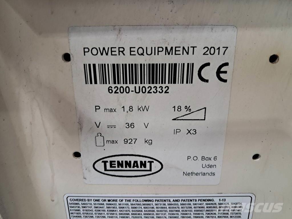 Tennant 6200 Підмітальні машини