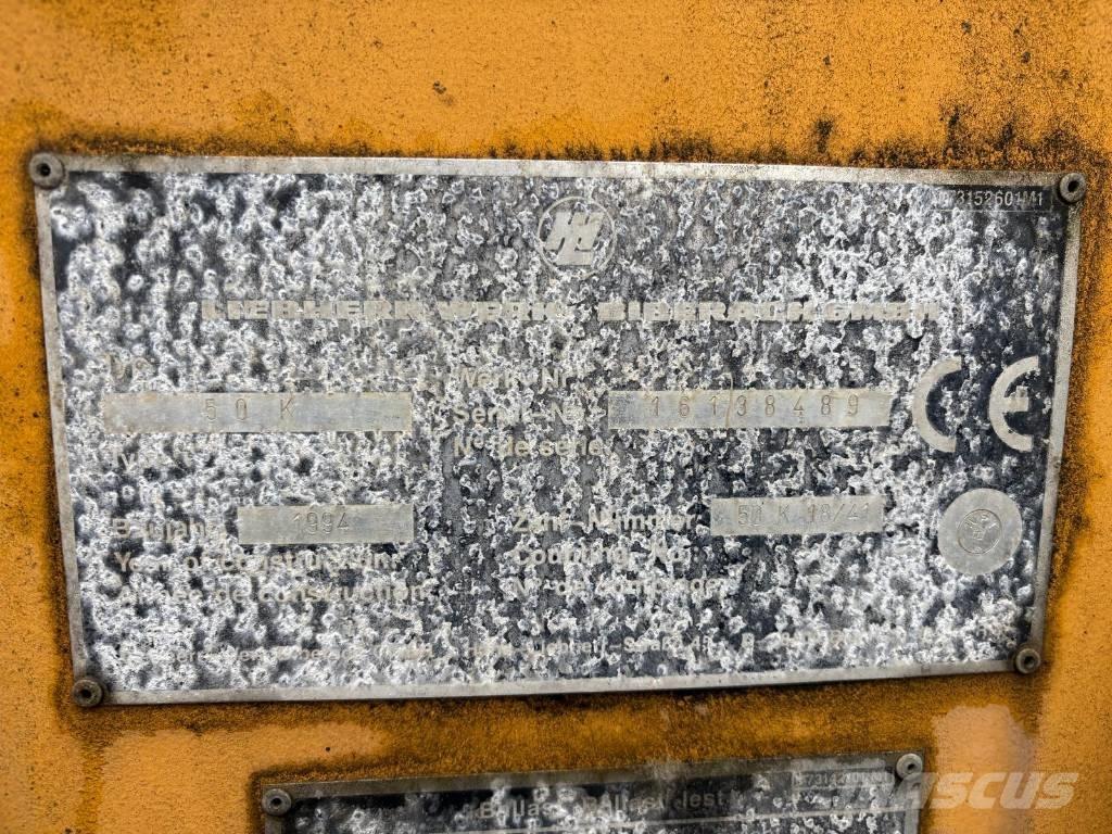 Liebherr 50 K Баштові крани