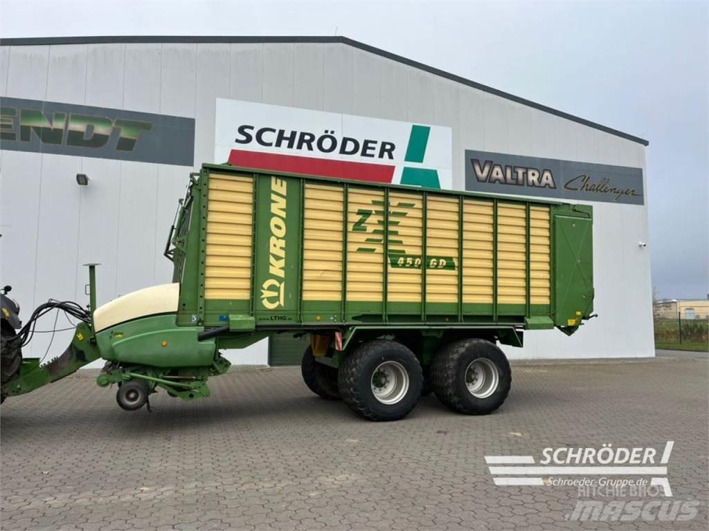 Krone ZX 450 HD Причепи із самозавантаженням