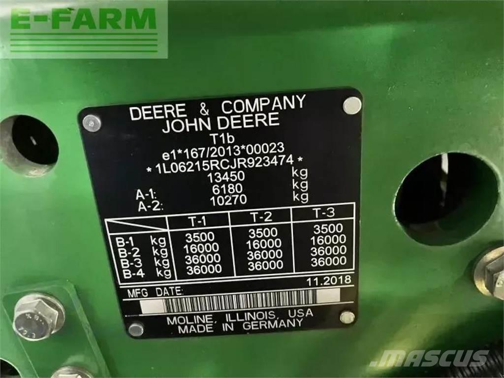 John Deere 6215r Трактори