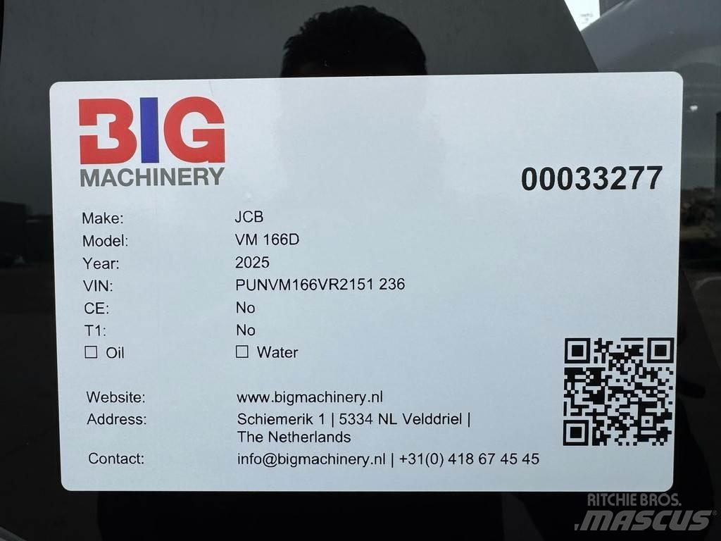 JCB VM166D Грунтові котки
