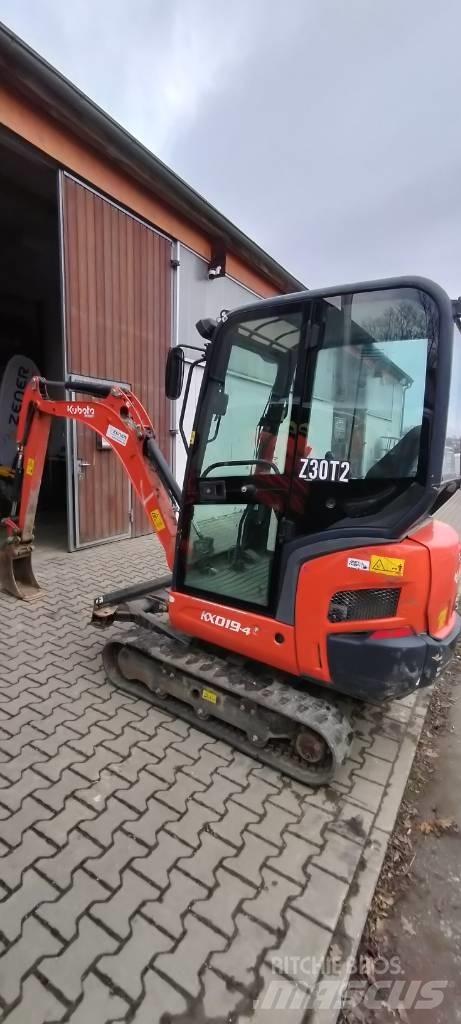 Kubota KX 019-4 Міні-екскаватори < 7т