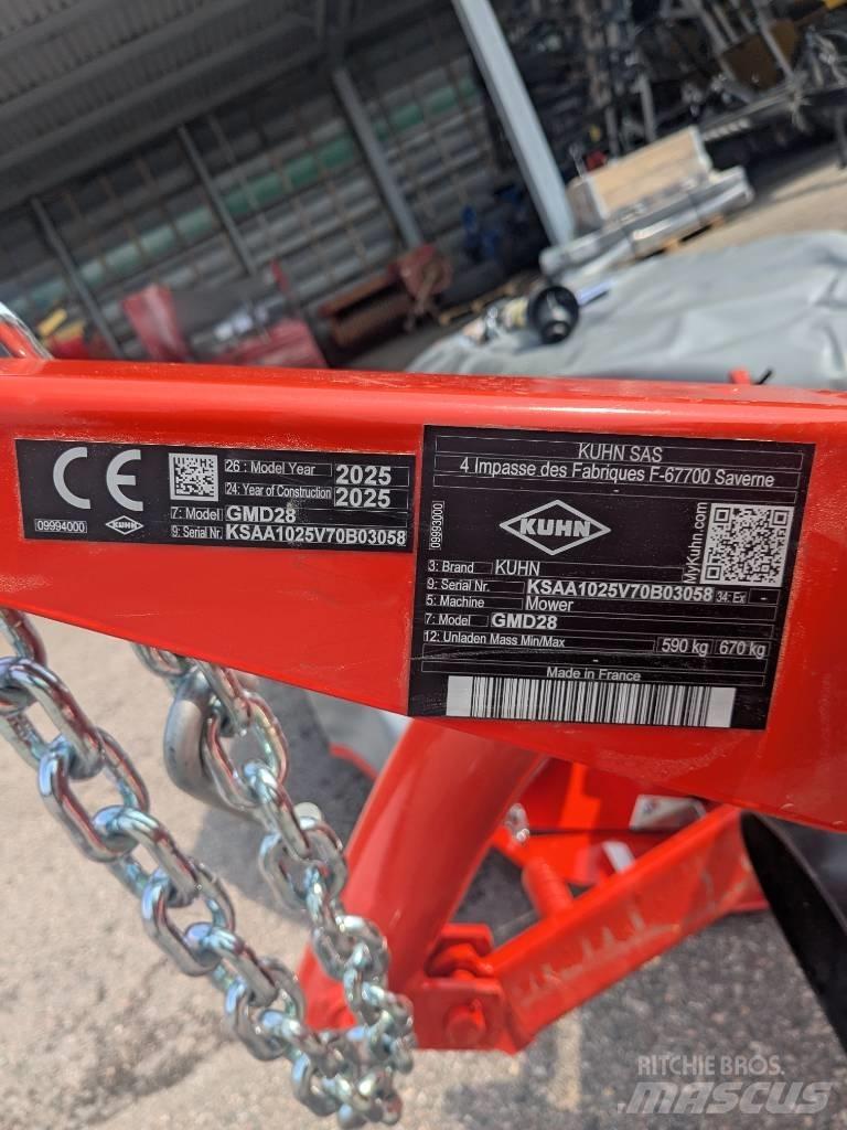 Kuhn GMD 28 Косилки