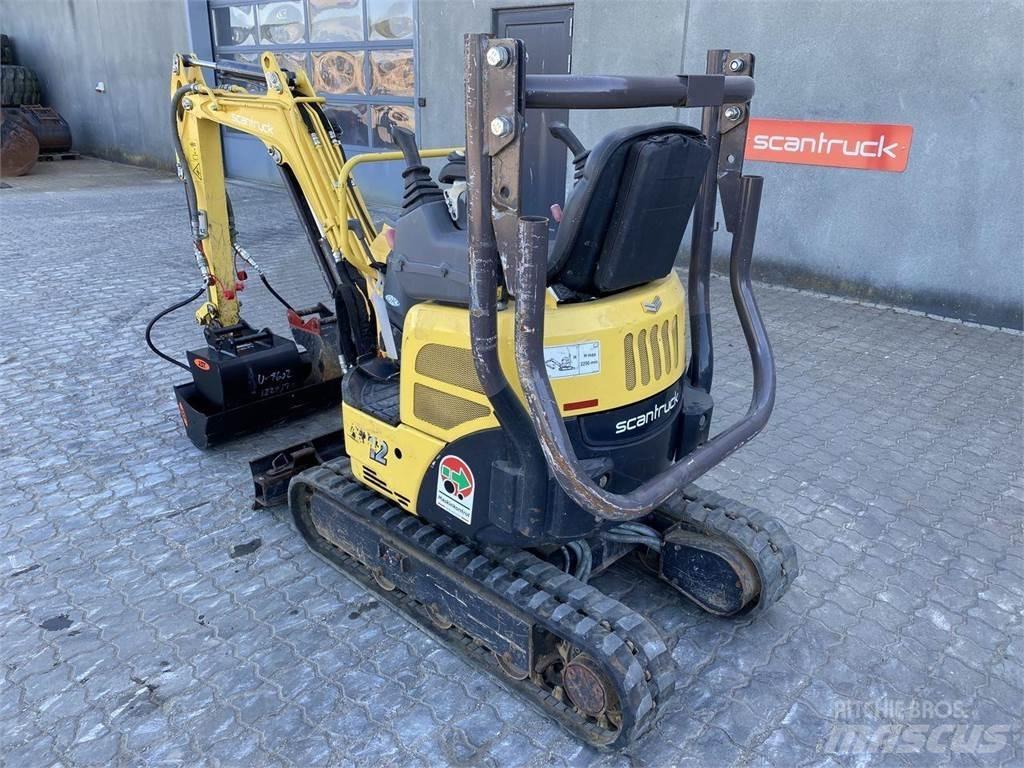 Yanmar VIO12 Колісні екскаватори