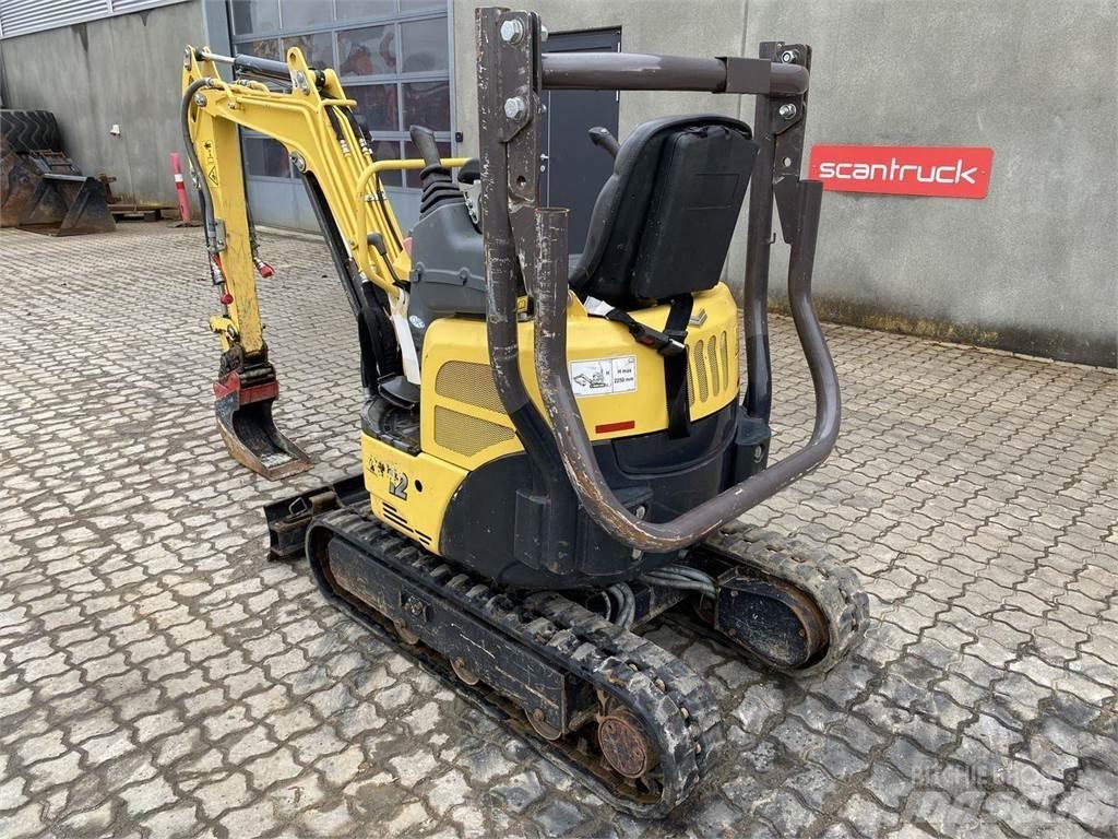 Yanmar VIO12 Колісні екскаватори