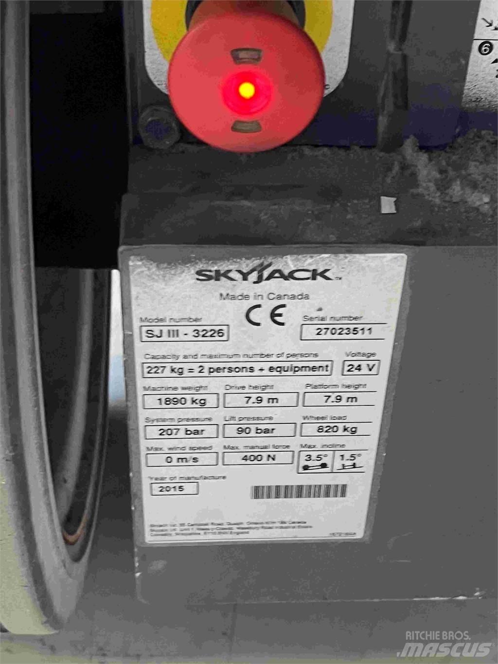 SkyJack SJ3226 Підйомники-ножиці