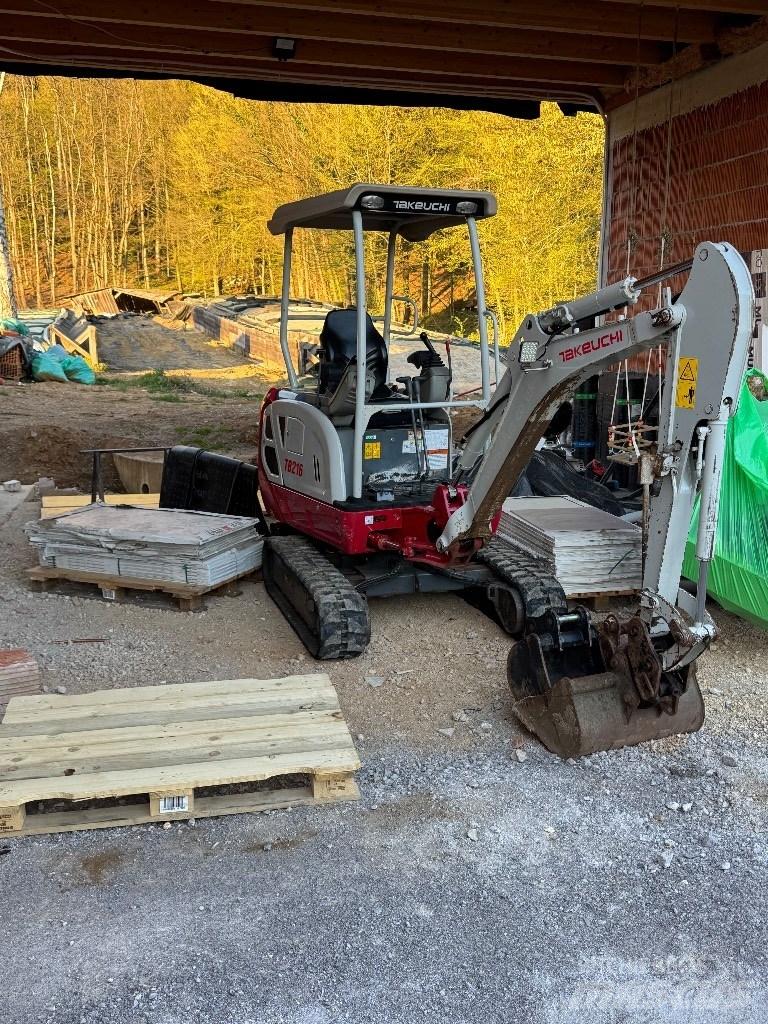 Takeuchi TB 216 Міні-екскаватори < 7т