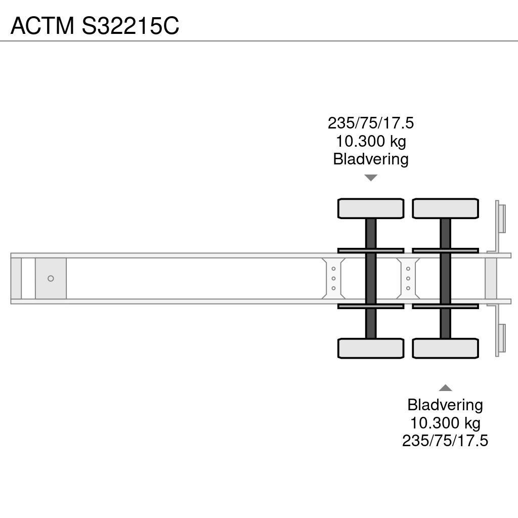 Actm S32215C Низькорамні напівпричепи