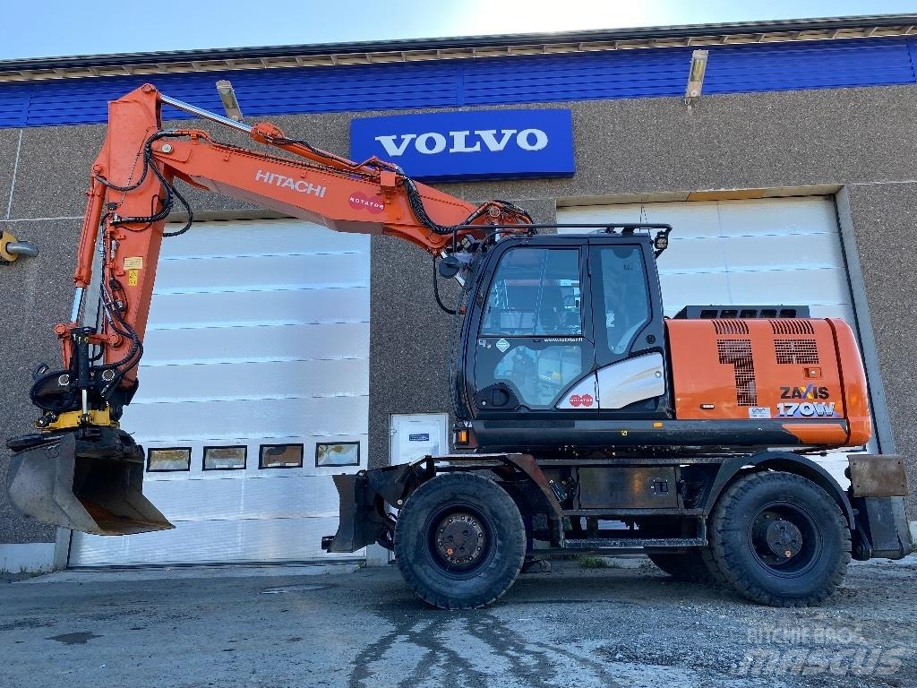 Hitachi ZX170w-6 2P Колісні екскаватори