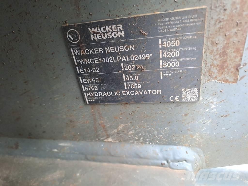 Wacker Neuson EW65 Колісні екскаватори